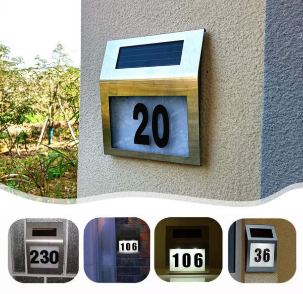 Solar Address Light - Image 4